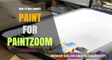 Mastering Enamel Paint Mixing for PaintZoom: Tips and Techniques