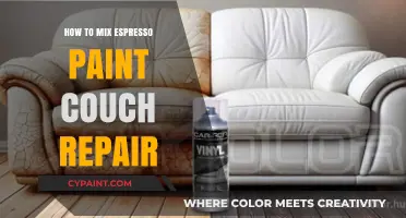 Mixing Espresso Paint for Seamless Couch Repairs: A Step-by-Step Guide