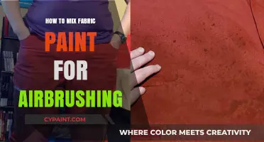 Mastering Airbrush Fabric Paint: Mixing Techniques for Vibrant Designs