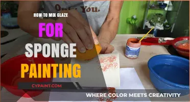 Mastering Sponge Painting: A Step-by-Step Guide to Mixing Glaze
