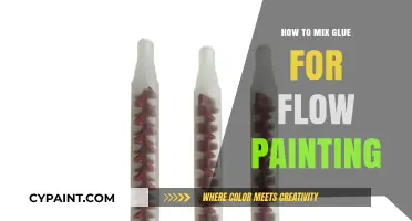 Mastering Flow Painting: Perfect Glue Mixing Techniques for Smooth Art
