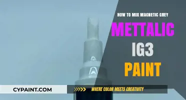 Mastering Magnetic Grey Metallic IG3 Paint Mixing: Tips and Techniques