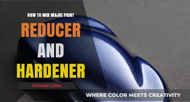 Mastering Majic Paint: Mixing Reducer and Hardener for Perfect Results
