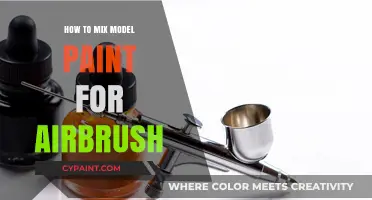 Mastering Airbrush Techniques: A Guide to Mixing Model Paint