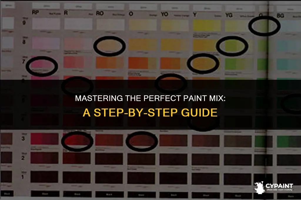 how to mix my one gallon paint can