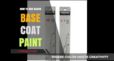 Mastering the Art of Mixing Nason Base Coat Paint Perfectly