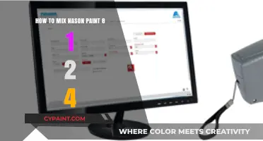 Mixing Nason Paint: Achieving the Perfect 8:1:2:4 Ratio