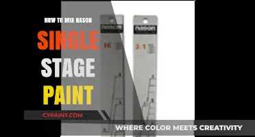 Mastering Nason Single Stage Paint Mixing: A Step-by-Step Guide