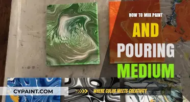 Mastering Paint Pouring: Mixing Paint and Pouring Medium Techniques