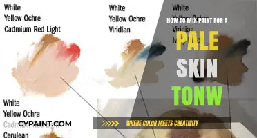 Creating Pale Skin Tones: Mixing Paint for Realistic Results