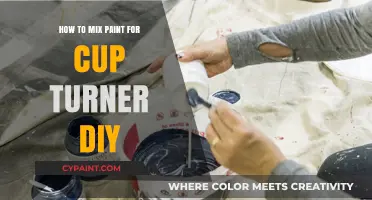 DIY Cup Turner Paint Mixing: Easy Steps for Perfect Colors