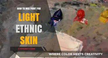 Mastering Paint Mixing for Light Ethnic Skin Tones: A Step-by-Step Guide