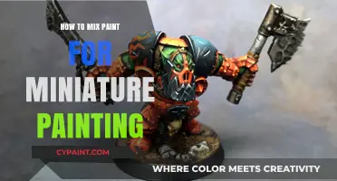 Mastering Miniature Paint Mixing: Techniques for Perfect Colors and Consistency