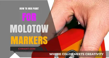 Mastering Molotow Marker Refills: A Guide to Mixing Paint Perfectly
