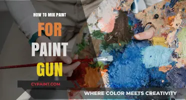 Mastering Paint Gun Techniques: A Guide to Perfect Paint Mixing