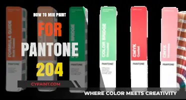 Mastering Pantone 204: A Step-by-Step Paint Mixing Guide