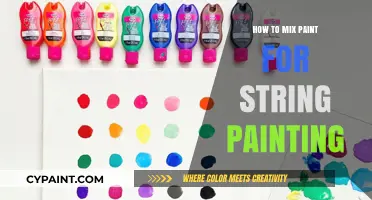 Mastering String Painting: Essential Tips for Mixing Perfect Paint Colors