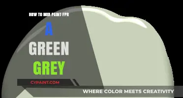 Mastering Green-Grey: A Step-by-Step Guide to Mixing Paint Perfectly
