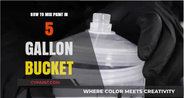 Mastering Paint Mixing: A 5-Gallon Bucket Guide for Perfect Colors