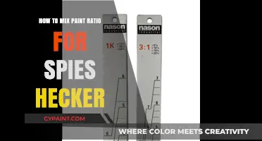 Mastering Spies Hecker Paint Mixing: Perfect Ratio Guide for Flawless Results