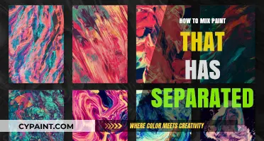 Revive Your Paint: Simple Steps to Remix Separated Colors Effectively