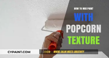 Mastering Popcorn Texture: A Guide to Mixing Paint for Walls