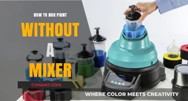 Effortless Paint Mixing: Simple Techniques Without a Mixer
