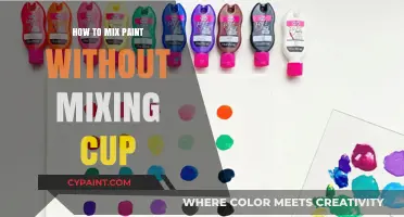Creative Paint Mixing: Tips for Blending Colors Without a Mixing Cup