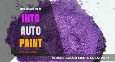 Mastering Pearl Paint Mixing: Techniques for Auto Paint Customization