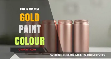 Mastering Rose Gold: A Step-by-Step Guide to Mixing Paint Colors