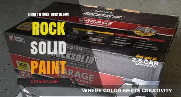 Mastering Rust-Oleum Rock Solid Paint Mixing: A Step-by-Step Guide