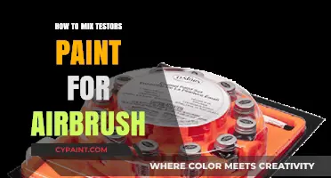 Mastering Airbrush Techniques: A Guide to Mixing Testors Paint
