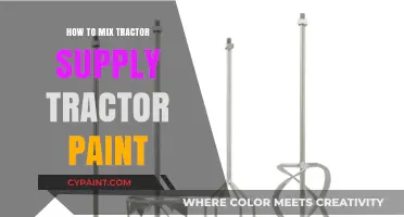 Mastering Tractor Supply Paint Mixing: A Step-by-Step Guide