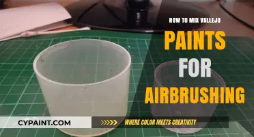 Mastering Vallejo Paint Mixing for Seamless Airbrushing Techniques