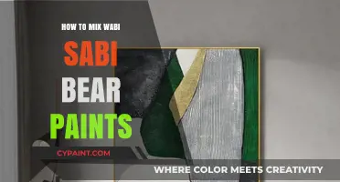 Mastering Wabi-Sabi Art: Mixing Bear Paints for Imperfect Beauty