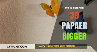 Enlarging 3D Paper Creations: Tips to Resize Paint 3D Projects