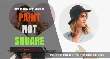 Custom Crop Shapes: Beyond the Square with MS Paint