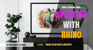 Mastering Paint Splatter Modeling in Rhino: Techniques and Tips