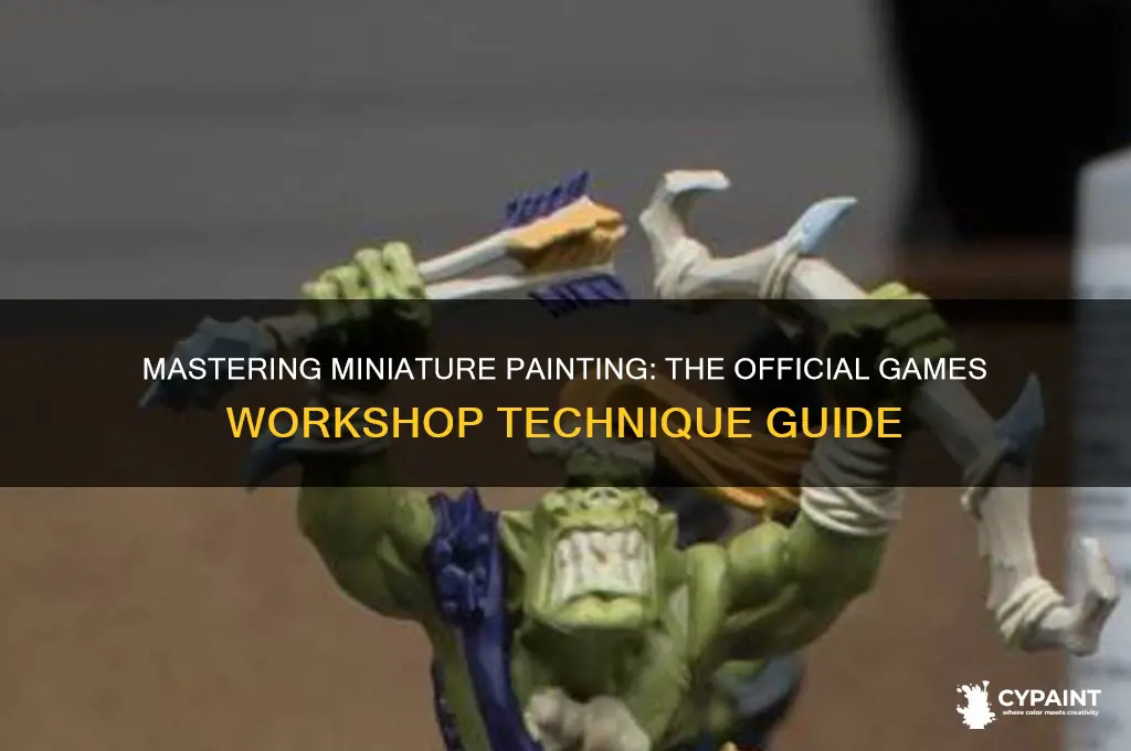how to model paint the gw way
