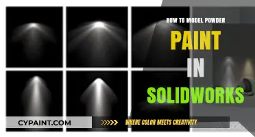 Mastering Powder Paint Modeling Techniques in SolidWorks: A Step-by-Step Guide