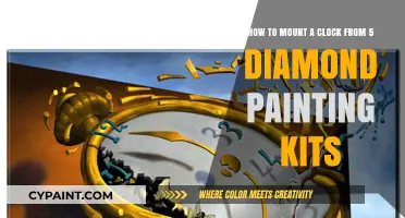 Transform Your Wall: A Guide to Mounting Clocks from Diamond Painting Kits