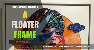 Mounting Paintings: Using Floater Frames