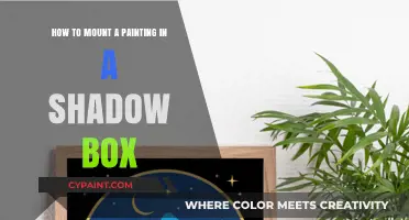 Mounting Art: Shadow Box Style