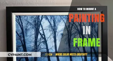 Mastering the Art: How to Mount a Painting in a Frame