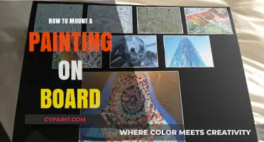 Mastering the Art: How to Mount a Painting on Board