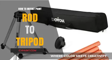 Mounting Paint Rods to Tripods: A Step-by-Step Guide for Artists