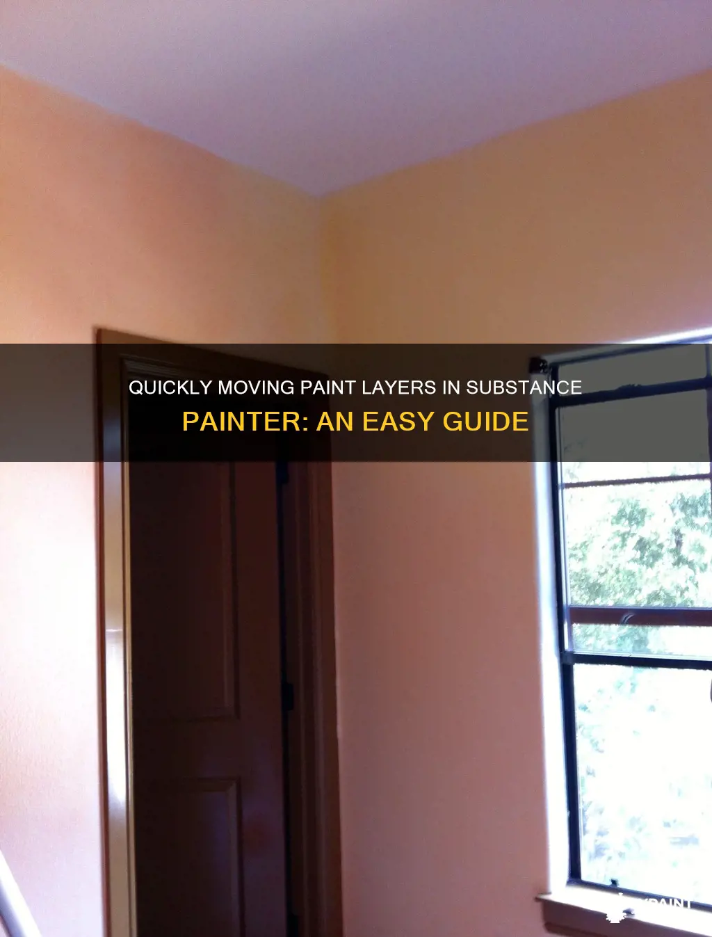 how to move a paint layer in substance painter