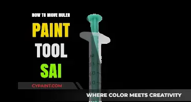 Mastering Paint Tool SAI: Effortlessly Move the Ruler Tool