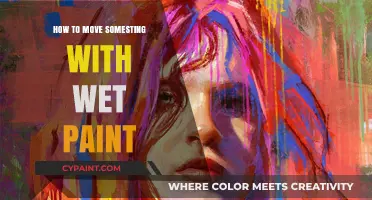 Moving Wet Paint Safely: Tips to Avoid Smudges and Messes