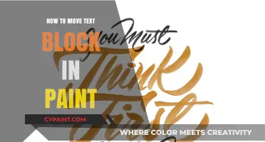 Mastering Text Block Movement in Paint: A Step-by-Step Guide